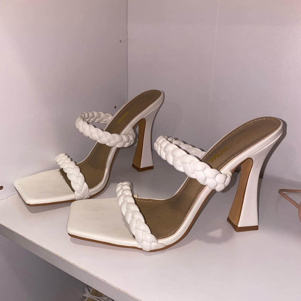 White heels